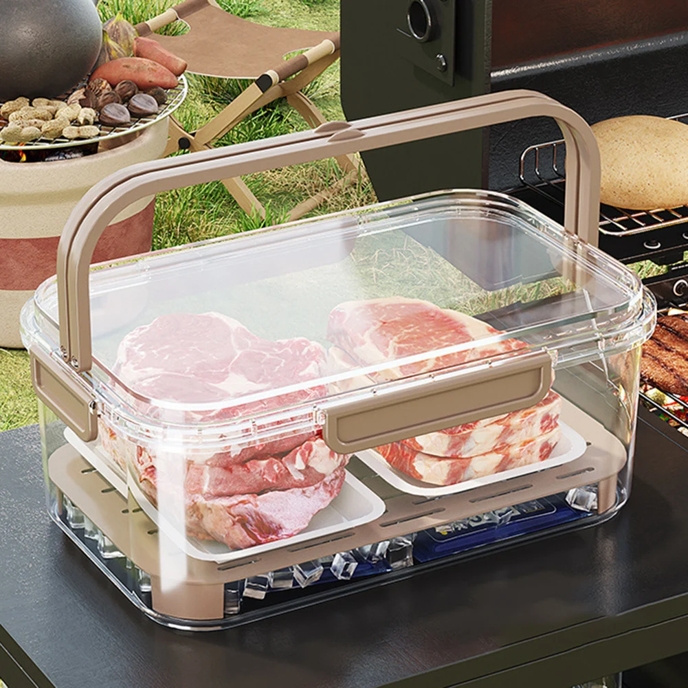 Meal Prep Freezer - Portable Food Storage Container Large Capacity