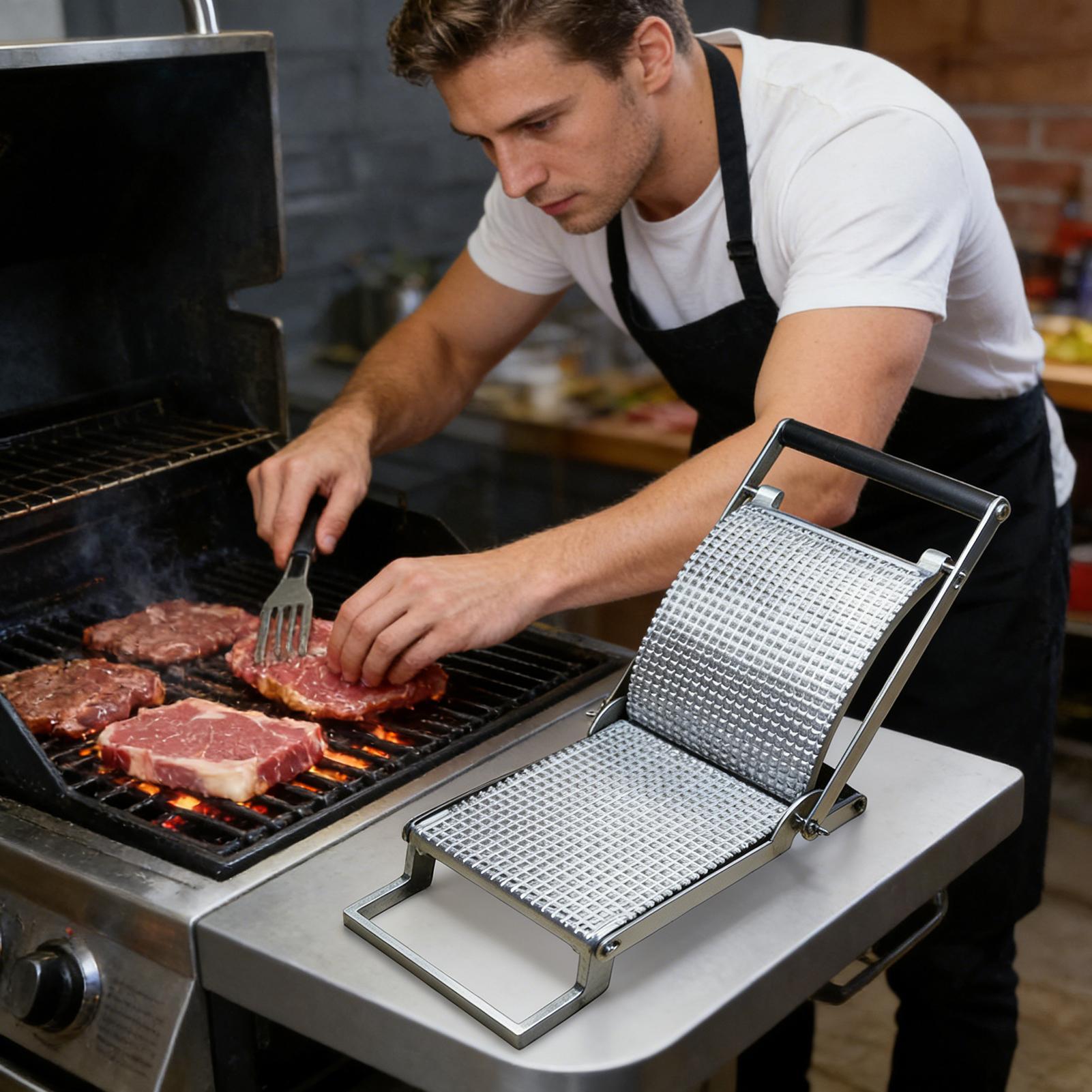 Meat Tenderizer Stainless Stee - Meal Prep Pork recension och pris