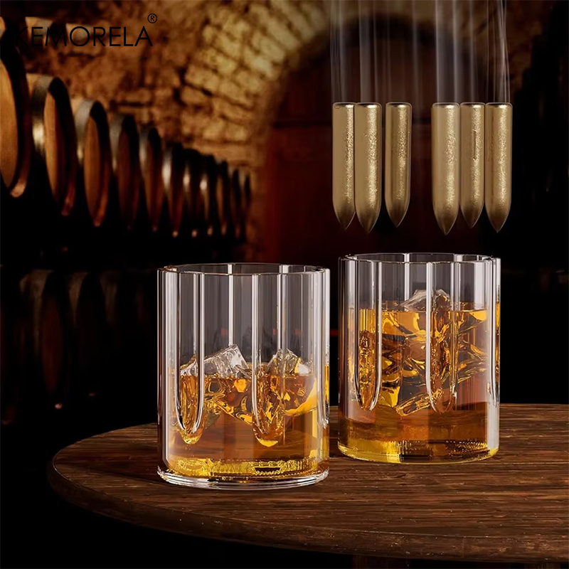 KEMORELA Revolver Glass Decant - Glass Container Set recension och pris