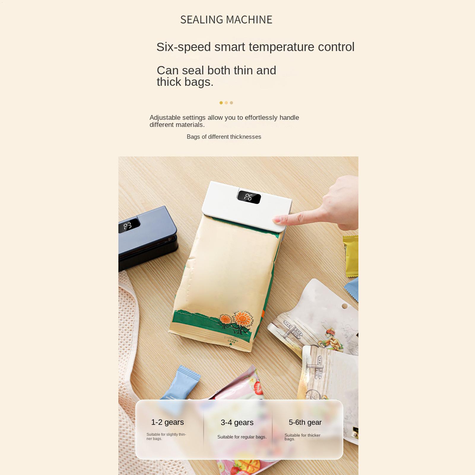 Mini Bag Resealer LED Display  - Meal Prep Freezer recension och pris