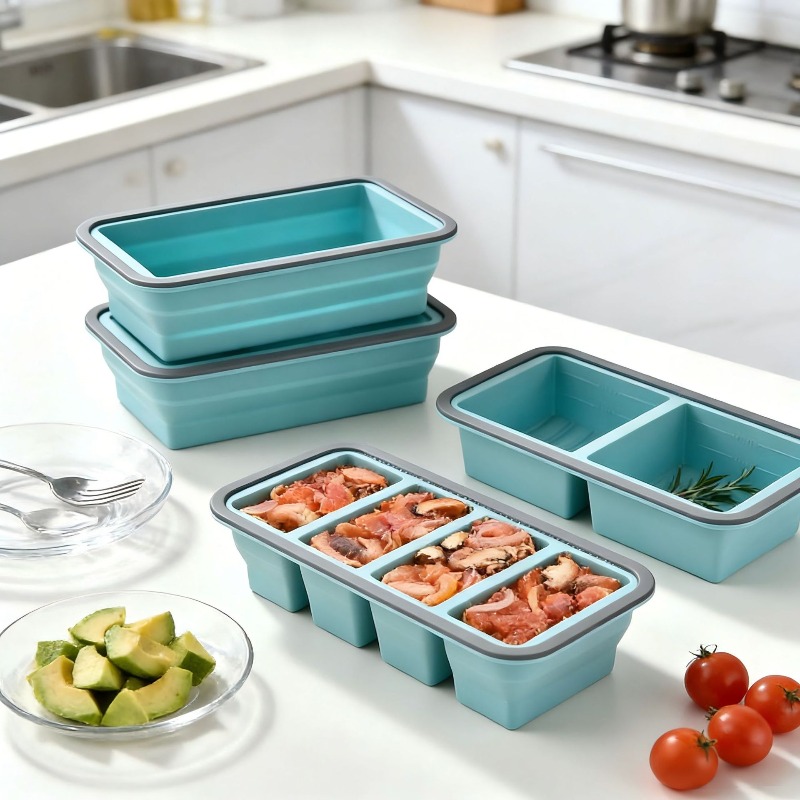 Silicone Freezer Tray for Soup - Meal Prep Freezer recension och pris