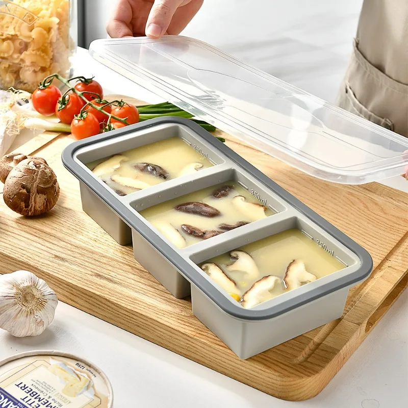 Silicone Freezer Tray for Soup - Meal Prep Freezer recension och pris