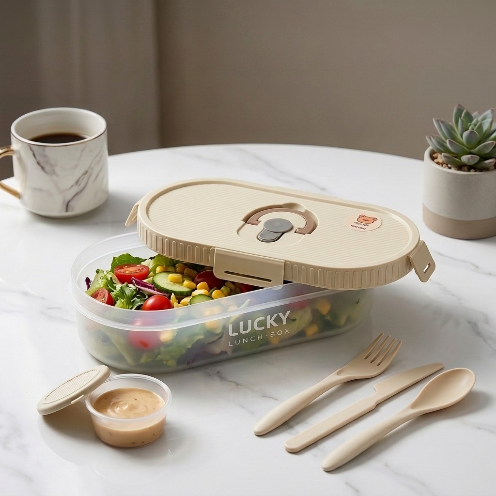 Portable Leakproof Bento Lunch - Meal Prep Kinder recension och pris
