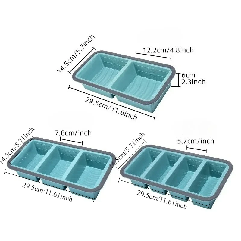 Silicon Soup Portion Freeze Tr - Meal Prep Freezer recension och pris