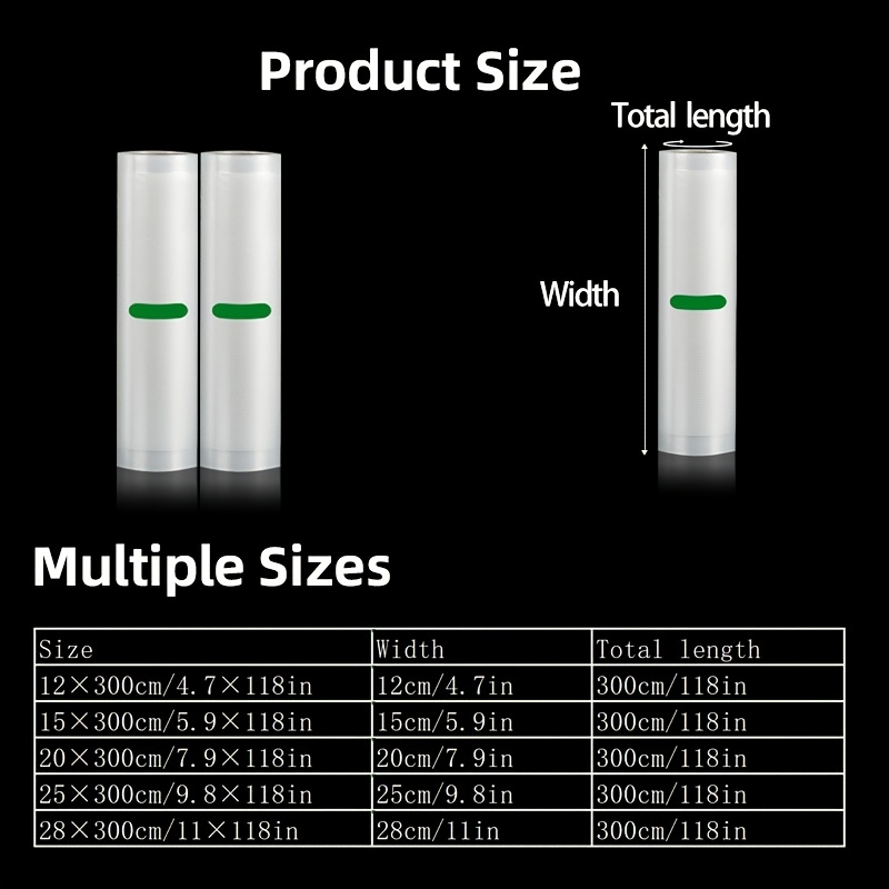 2-Pack 3M Vacuum Sealer Rolls: - Meal Prep Freezer recension och pris