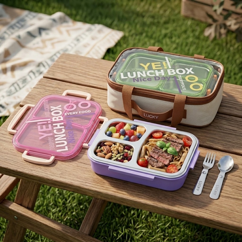Microwavable 304 Stainless Ste - Meal Prep Kinder recension och pris