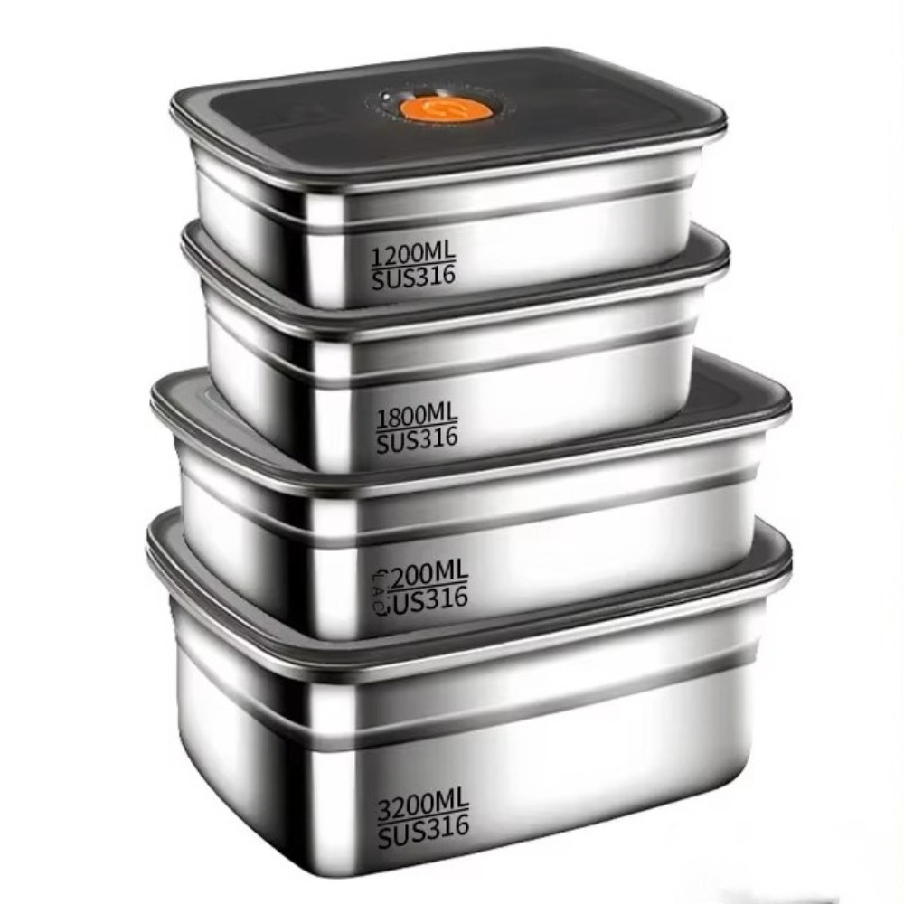 Stainless Steel Camping Lunch  - Meal Prep Freezer recension och pris