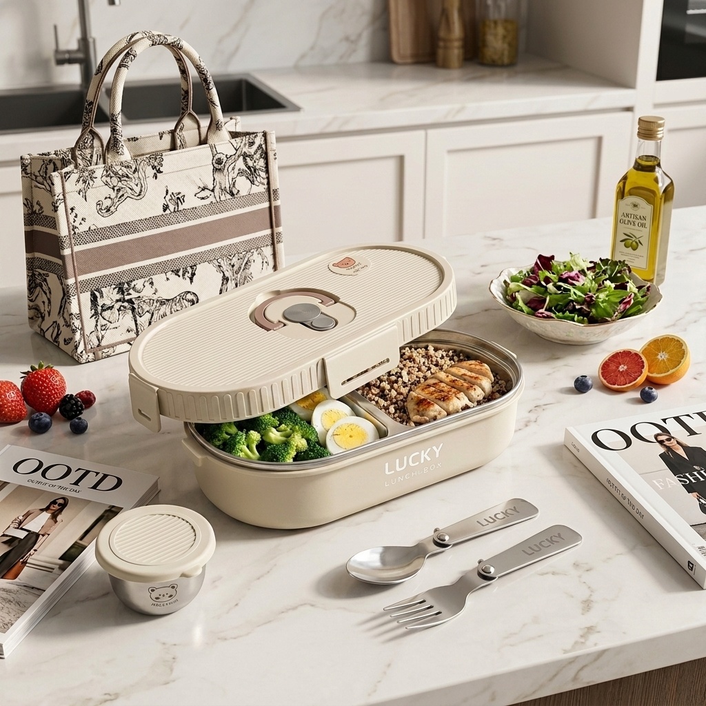 Microwavable 304 Stainless Ste - Meal Prep Kinder recension och pris