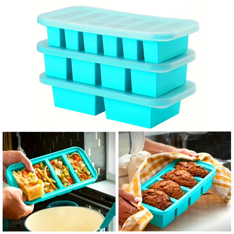 Silicone Freezing Mold Gift Se - Meal Prep Oatmeal recension och pris