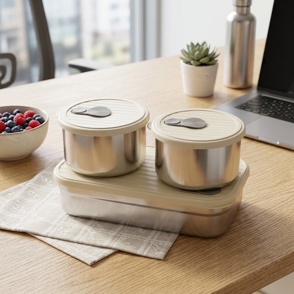 Microwave Safe 304 Stainless S - Meal Prep Kinder recension och pris