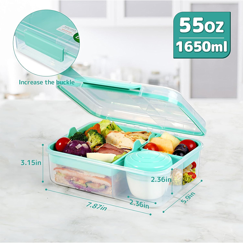 4 Compartment Leakproof Bento  - Meal Prep Kinder recension och pris