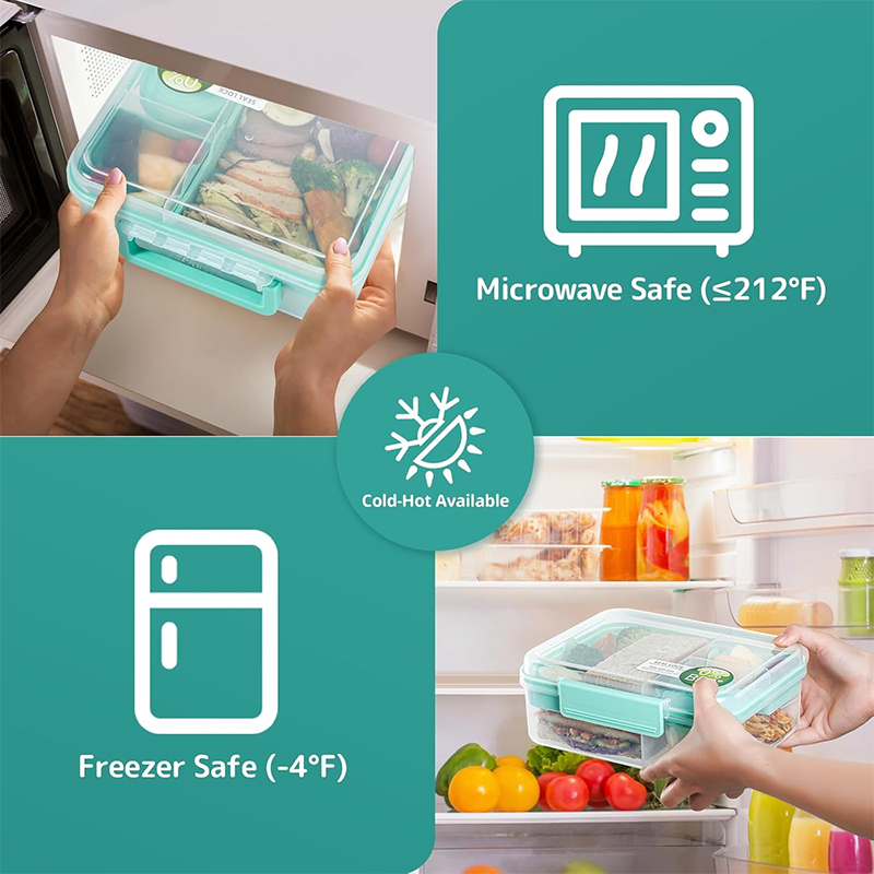 4 Compartment Leakproof Bento  - Meal Prep Kinder recension och pris
