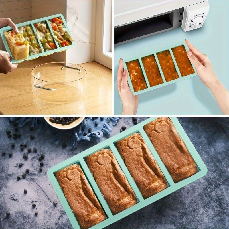 1pc Silicone Freezer Tray with - Meal Prep Freezer recension och pris
