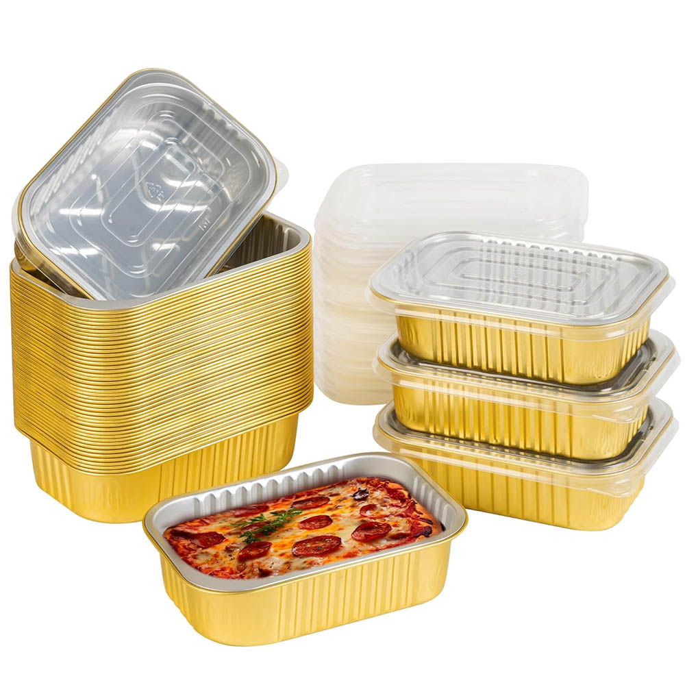 Small Aluminum Pans with Lids  - Meal Prep Freezer recension och pris