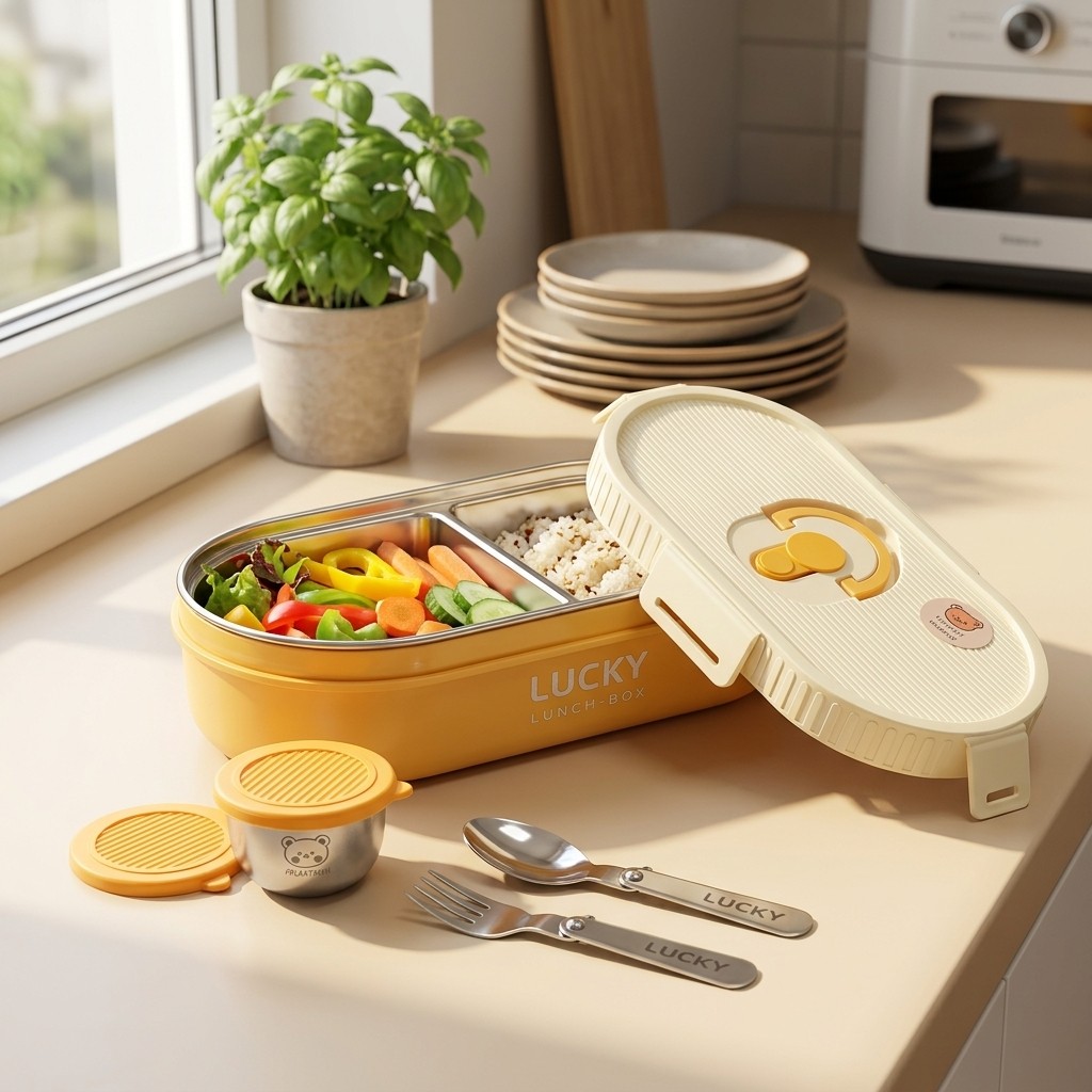 Microwave Safe 304 Stainless S - Meal Prep Kinder recension och pris