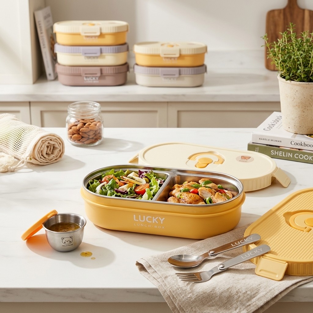 Microwave Safe 304 Stainless S - Meal Prep Kinder recension och pris