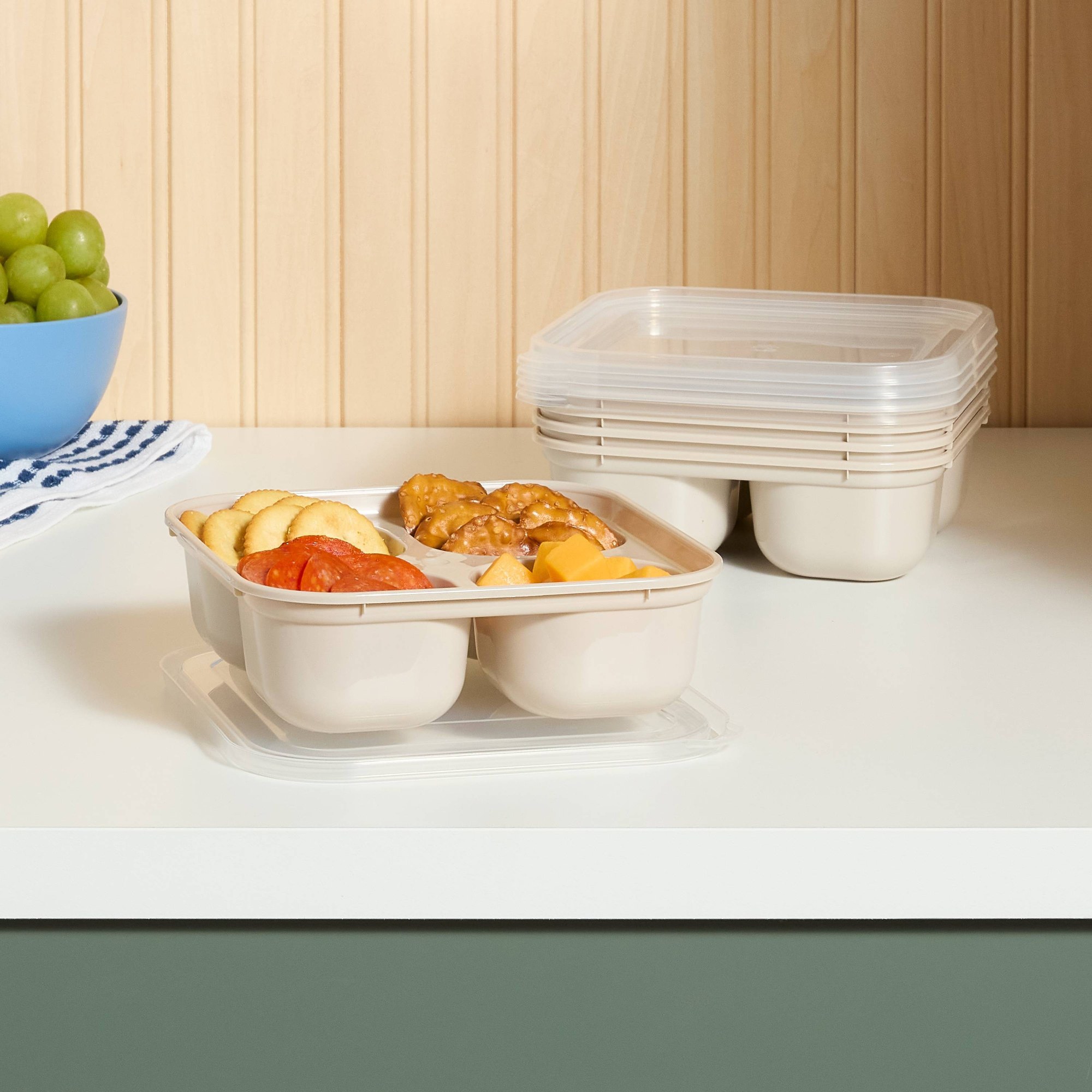 10pcs Oatmeal Plastic Divided  - Meal Prep Oatmeal recension och pris