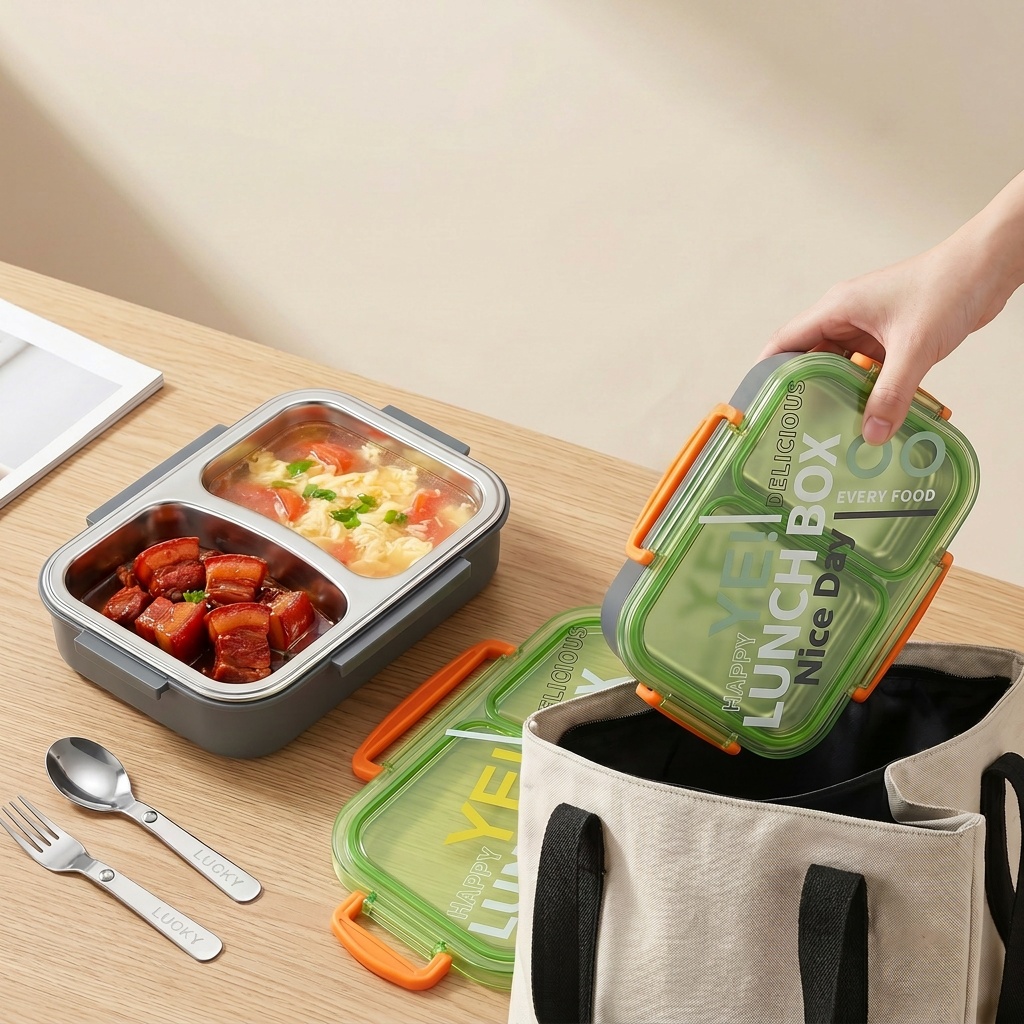 Microwavable 304 Stainless Ste - Meal Prep Kinder recension och pris