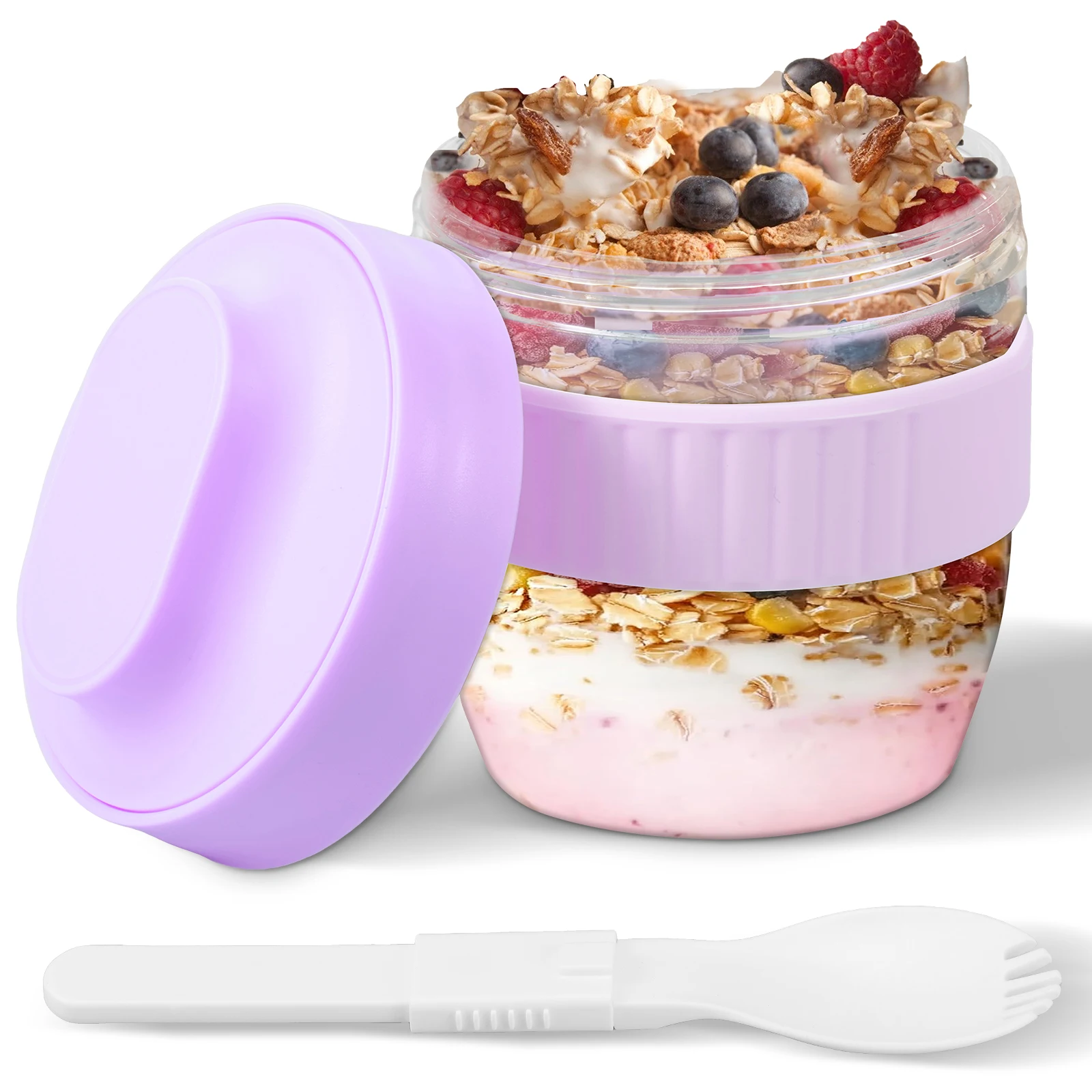 Double Layer Overnight Oats Co - Meal Prep Oatmeal recension och pris